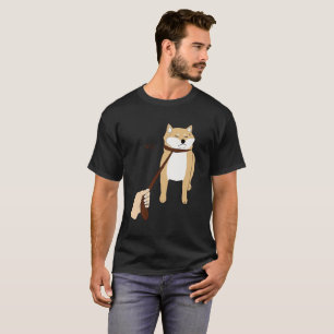 かわいい柴犬のワイシャツNope Tシャツ