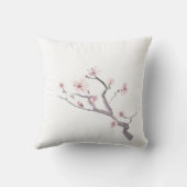 かわいい柴犬の手書き風イラスト桜♡ クッション (裏面)