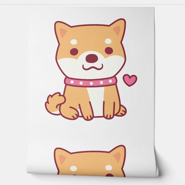 かわいい柴犬犬 壁紙 (ほどく)