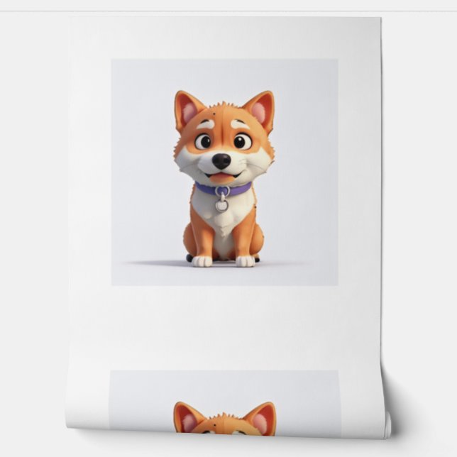 かわいい柴犬 壁紙 (ほどく)