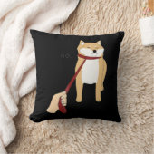 かわいい柴犬 |犬のおもしろいデザイン クッション (ブランケット)