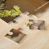 かわいい栗の裏の《鳥》アメリカゴガラソンバード ジグソーパズル (側面)