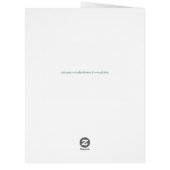 かわいい栗の裏《鳥》アメリカゴガラクリスマスホリデー (裏面)