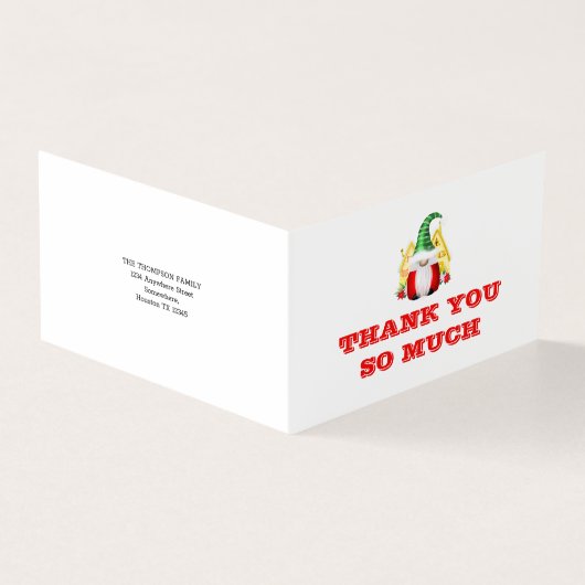 かわいい格言ありがとうメッセージのクリスマス (外部)