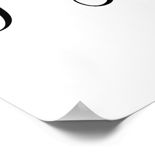 かわいい格言うれしそうな台本クリスマスポスター ポスター (角)