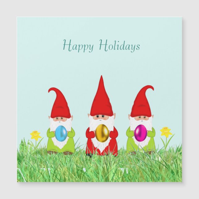 かわいい格言がイースターエッグを持つ (正面)