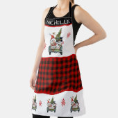 かわいい格言がクリスマスツリーを持ち帰る エプロン (インサイチュ)