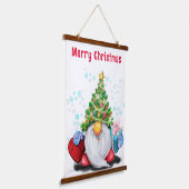 かわいい格言つるクリスマスタペストリー 吊り下げ型タペストリー (傾斜あり)