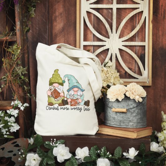 かわいい格言でクロシェもっと心配のないトートバッグ トートバッグ