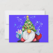 かわいい格言とギフトクリスマスカード (裏面)