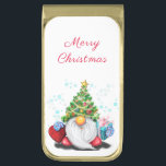 かわいい格言とクリスマスツリーハット&ギフト – おもしろい  ゴールド マネークリップ<br><div class="desc">Cristam Tree Hat and Giftを使ったかわいい格言-おもしろいの漫画のスケッチ-文字/名前/色の追加 – 特別な贈り物の作成 – サイズ変更、移動、削除、カスタマイズツールによる要素/文字の追加スケッチとデザイン: MIGNED私の他の企画や絵を見て下さい。私のデザインを1000以上のZazle製品に移すこともできます。聖降誕祭お目出とう！)</div>