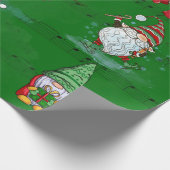 かわいい格言とクリスマスミュージック ラッピングペーパー (角)