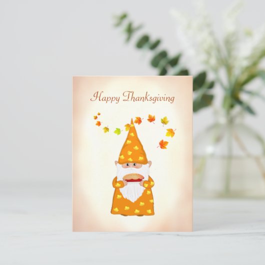 かわいい格言と紅葉感謝祭 シーズンカード (スタンド正面)