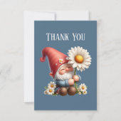 かわいい格言の追加メッセージ サンキューカード (正面)