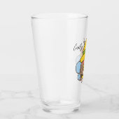 かわいい格言ひまわりガラス タンブラーグラス (右)