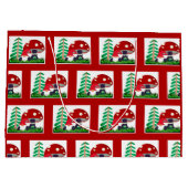 かわいい格言アットホーム ラージペーパーバッグ (裏面)