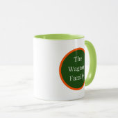 かわいい格言ウェルカムガーデンパーティー追加の名前 マグカップ (正面右)