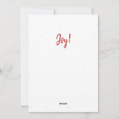 かわいい格言カラフルの水色 シーズンカード (裏面)