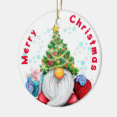 かわいい格言クリスマスオーナメント セラミックオーナメント (左)