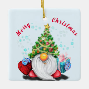 かわいい格言クリスマスオーナメント セラミックオーナメント