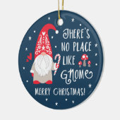 かわいい格言クリスマスセラミックオーナメント セラミックオーナメント (左)