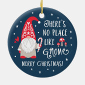 かわいい格言クリスマスセラミックオーナメント セラミックオーナメント (裏面)