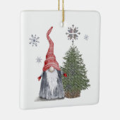 かわいい格言クリスマスツリー名ハッピーホリデイズ セラミックオーナメント (右)