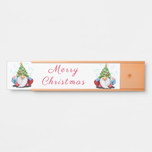 かわいい格言クリスマスドアサイン サインプレート (正面)