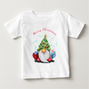 かわいい格言クリスマスベビーTシャツ ベビーTシャツ