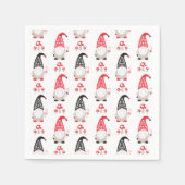 かわいい格言クリスマスホリデー スタンダードカクテルナプキン (正面)