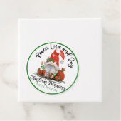 かわいい格言クリスマス恵みカスタムギフト フェイバータグ (インサイチュ)