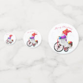 かわいい格言クリスマス紙吹雪 コンフェッティ (正面)