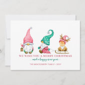 かわいい格言クリスマス シーズンカード (正面)