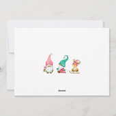 かわいい格言クリスマス シーズンカード (裏面)