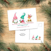 かわいい格言クリスマス シーズンポストカード