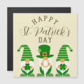 かわいい格言グリーンハッピーセントパトリックモダンズ・デイ (正面/裏面)