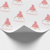 かわいい格言サンタクロース ラッピングペーパー (角)