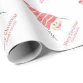 かわいい格言サンタクロース ラッピングペーパー (ロールコーナー)