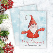 かわいい格言サンタメリークリスマス シーズンカード