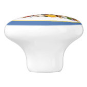 かわいい格言シェフキッチン セラミックノブ (側面)