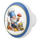 かわいい格言シェフキッチン セラミックノブ (右)