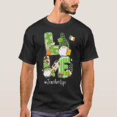かわいい格言シャムロックLOVE先生ライフSt patricks Tシャツ (正面)