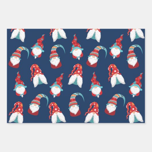 かわいい格言スノーフレークフローラリースブルー追加の名前 ラッピングペーパーシート (正面)