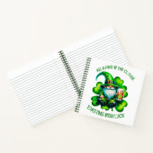 かわいい格言セントパトリックの日とビール | ノートブック (内部)