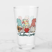 かわいい格言チキン好き タンブラーグラス (裏面)