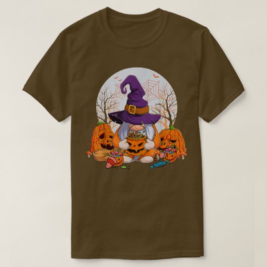 かわいい格言ハッピーハローウィン秋キャンディコーンカンプンキ Tシャツ (デザイン正面)