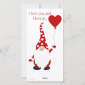 かわいい格言バレンタイン シーズンカード (裏面)