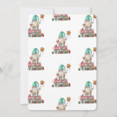 かわいい格言プレゼントクリスマスパーティー 招待状 (裏面)