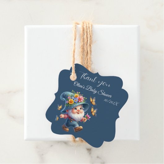 かわいい格言ベビーシャワーメッセージカード フェイバータグ (インサイチュ)