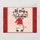 かわいい格言ベミーバレンタインデー ポストカード (正面)